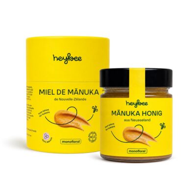 HEYBEE Miel de Manuka MGO 550+ verre 250 g