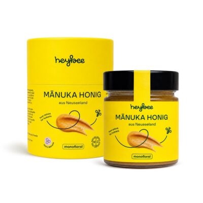 HEYBEE Miel de Manuka MGO 550+ verre 250 g