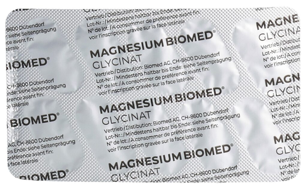 MAGNESIUM BIOMED glycinat caps 125 mg 60 pce