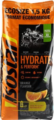 ISOSTAR Hydrate & Perform Plv Orange 1,5 kg