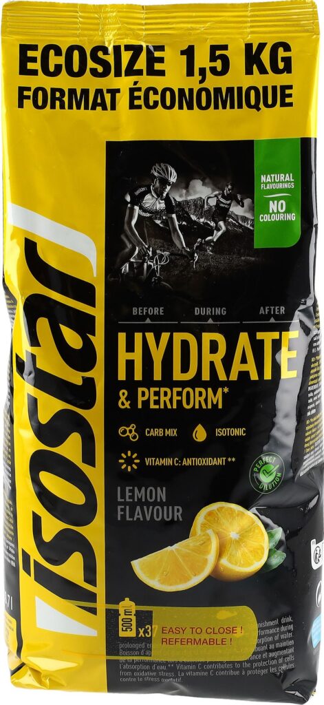 ISOSTAR Hydrate & Perform Plv Lemon 1,5 kg