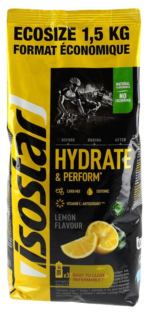 ISOSTAR Hydrate & Perform Plv Lemon 1,5 kg