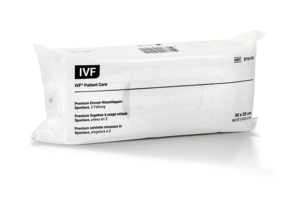 IVF Premium lingettes 30x25cm spunlace 80 pce