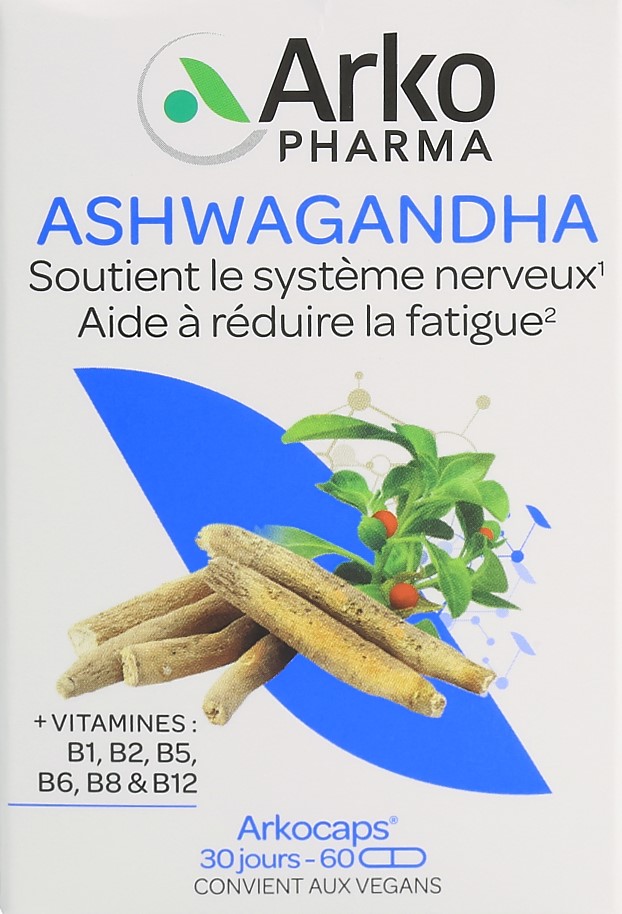 ARKOPHARMA Arkocaps caps ashwagandha+Vitam 60 pce