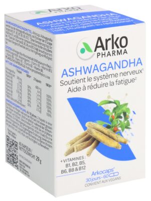 ARKOPHARMA Arkocaps caps ashwagandha+Vitam 60 pce