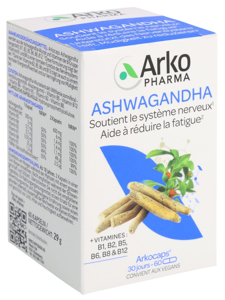ARKOPHARMA Arkocaps caps ashwagandha+Vitam 60 pce