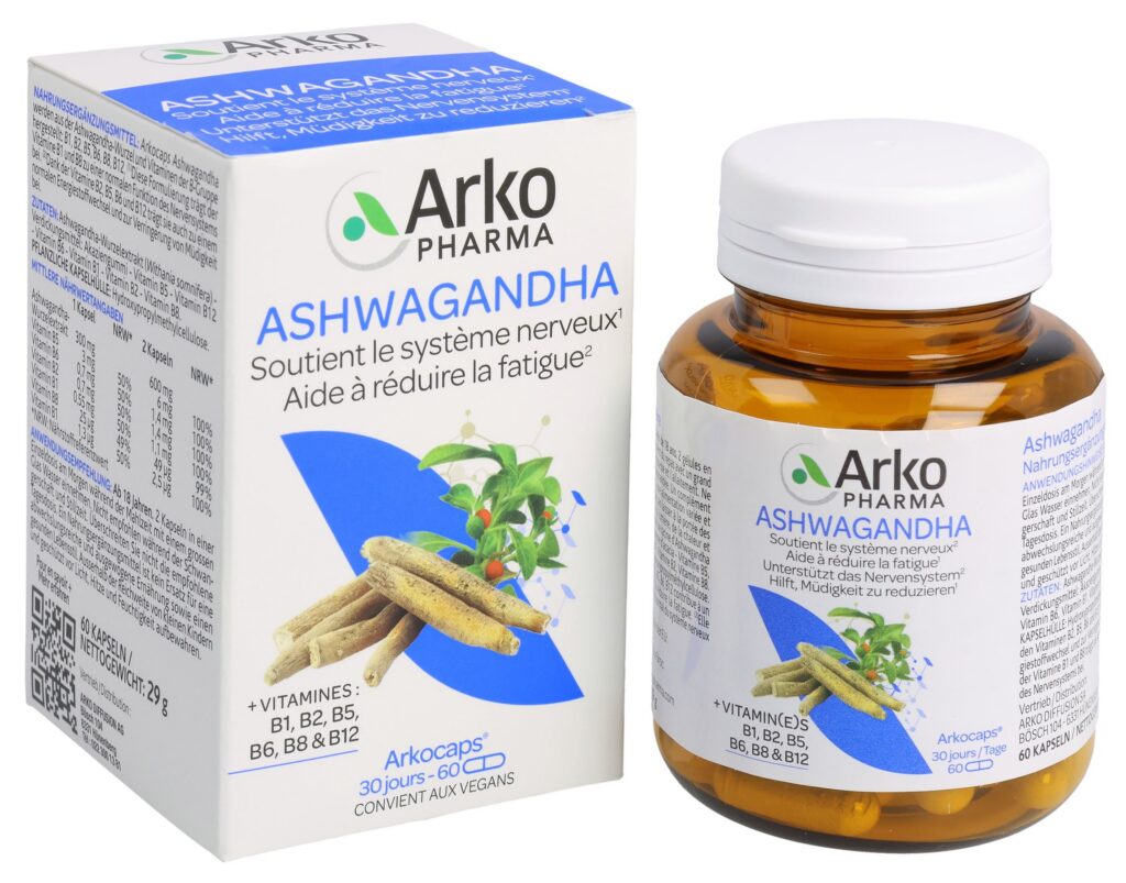 ARKOPHARMA Arkocaps caps ashwagandha+Vitam 60 pce