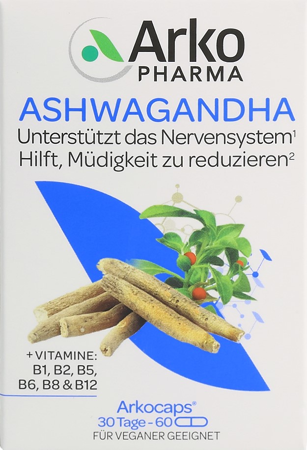 ARKOPHARMA Arkocaps caps ashwagandha+Vitam 60 pce