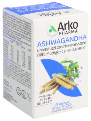 ARKOPHARMA Arkocaps caps ashwagandha+Vitam 60 pce