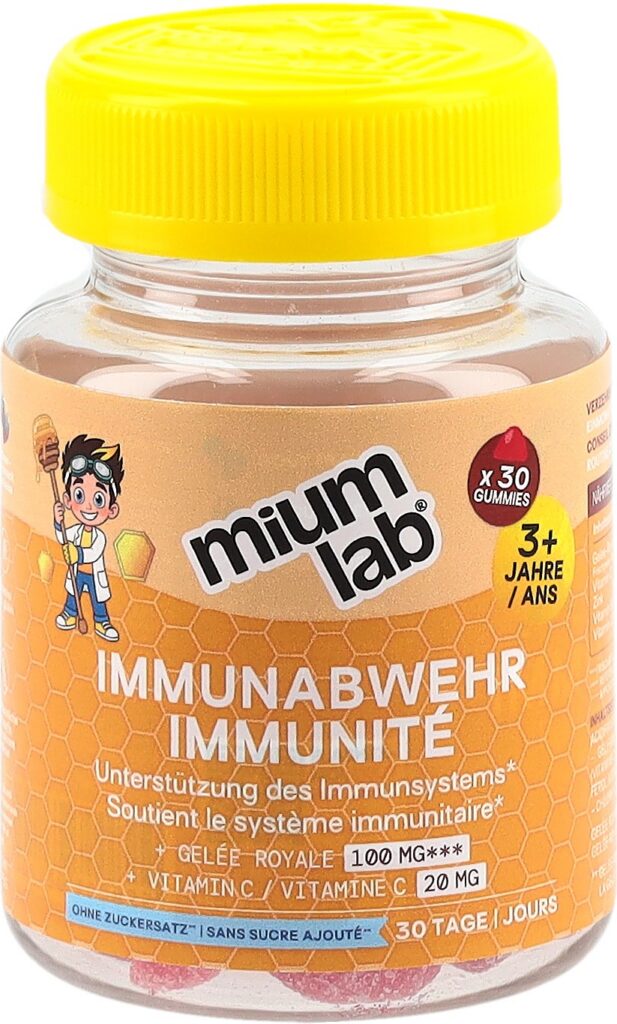 MIUMLAB kids gummies immunité bte 30 pce