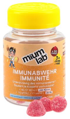 MIUMLAB kids gummies immunité bte 30 pce
