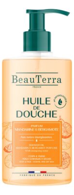 BEAUTERRA huile de douche mandarine&bergam 750 ml
