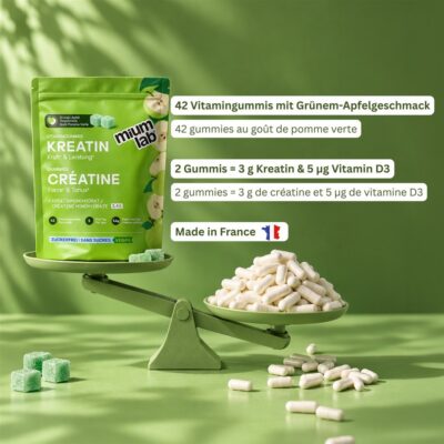 MIUMLAB gummies créatine sach 42 pce