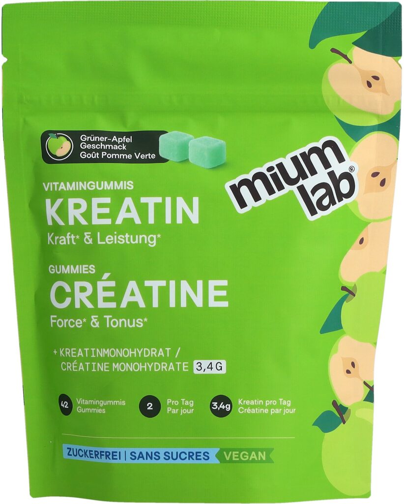 MIUMLAB gummies créatine sach 42 pce