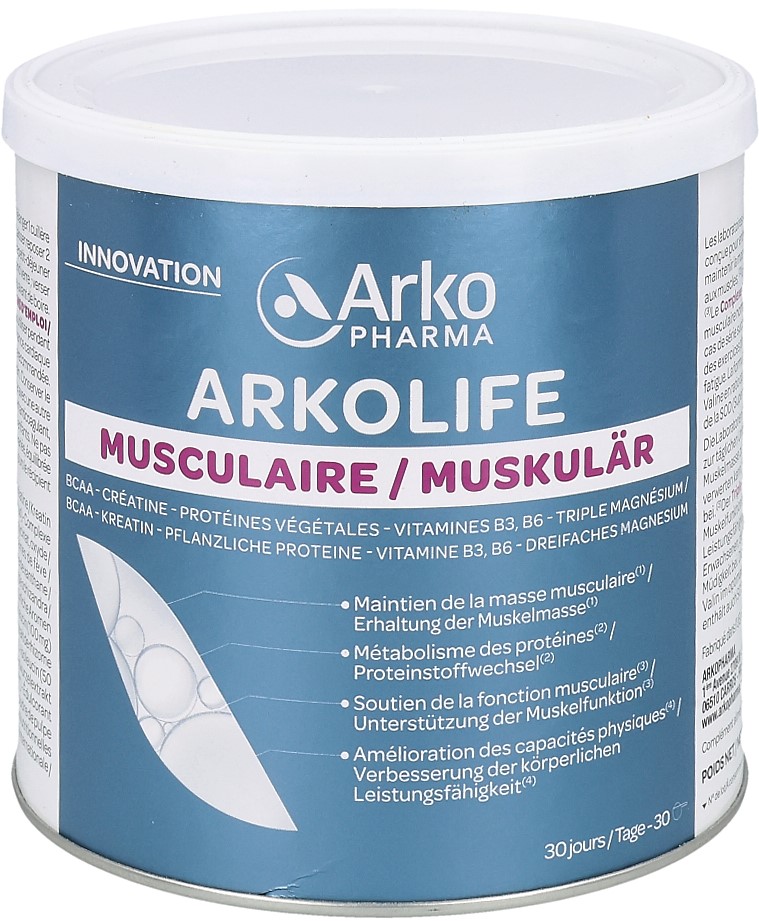 ARKOPHARMA Arkolife musculaire pdr bte 285 g