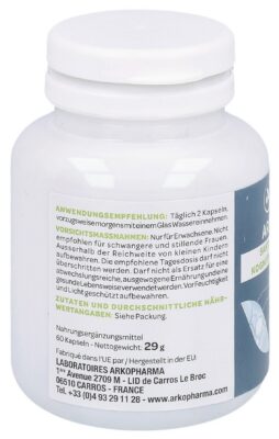 ARKOPHARMA Arkolife santé cognitive caps 60 pce