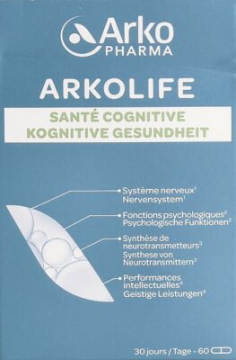 ARKOPHARMA Arkolife santé cognitive caps 60 pce