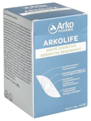 ARKOPHARMA Arkolife santé cognitive caps 60 pce
