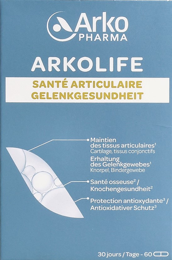 ARKOPHARMA Arkolife santé articulaire caps 60 pce
