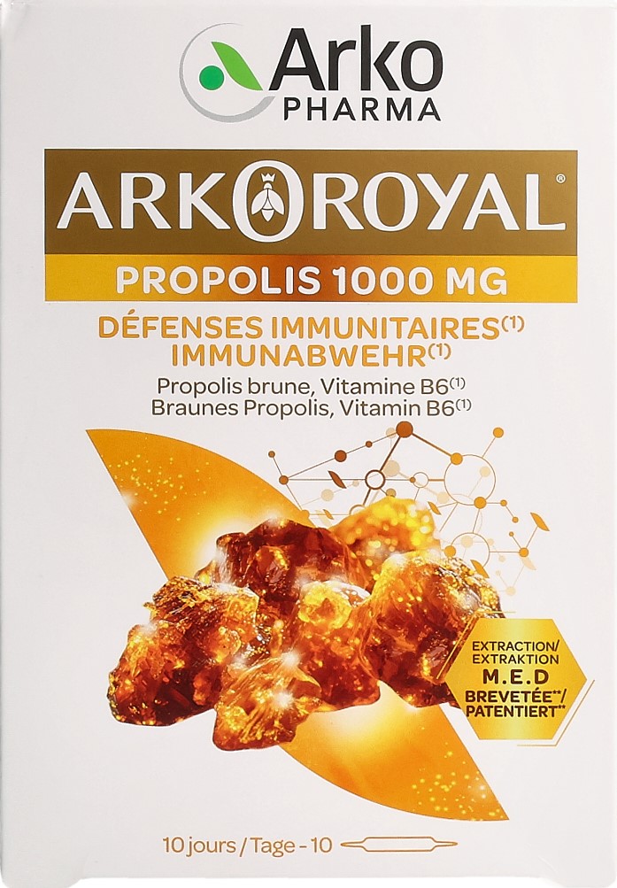 ARKOPHARMA Arkoroyal propolis 1000 mg 10 amp 10 ml