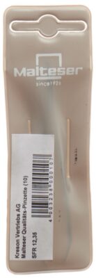 MALTESER brucelle étroit courbé nickel 8cm no 10