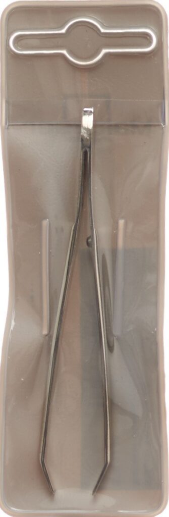 MALTESER brucelle étroit courbé nickel 8cm no 10