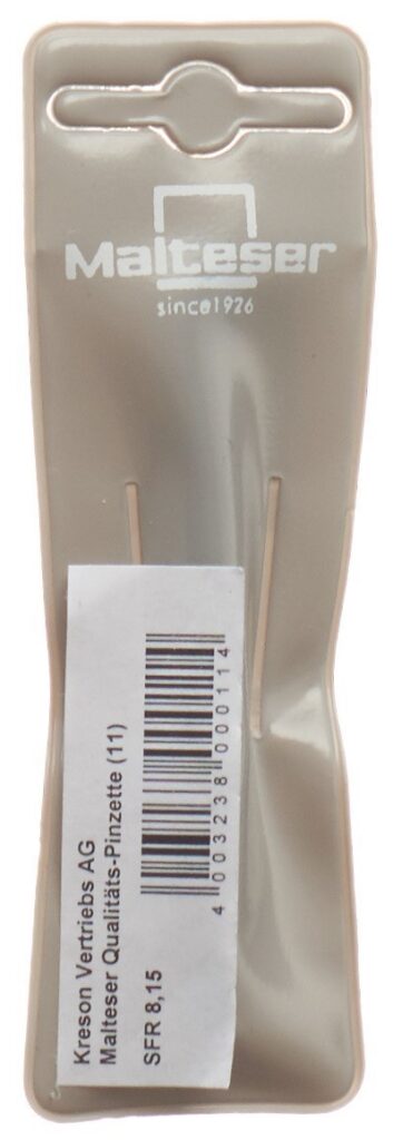 MALTESER brucelle biseau nickel 8cm no 11