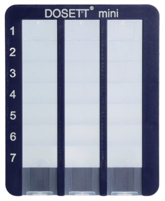 DOSETT Mini cassette dosage