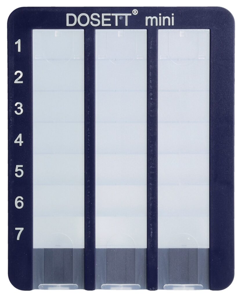 DOSETT Mini cassette dosage
