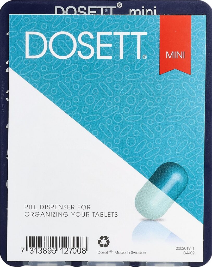 DOSETT Mini cassette dosage