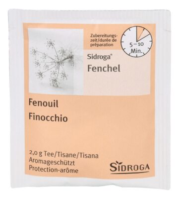 SIDROGA fenouil 20 sach 2 g