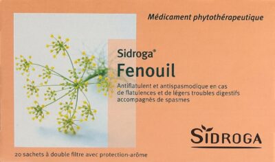 SIDROGA fenouil 20 sach 2 g
