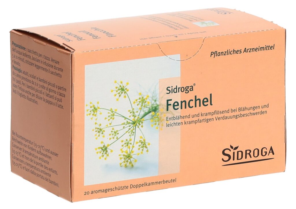 SIDROGA fenouil 20 sach 2 g