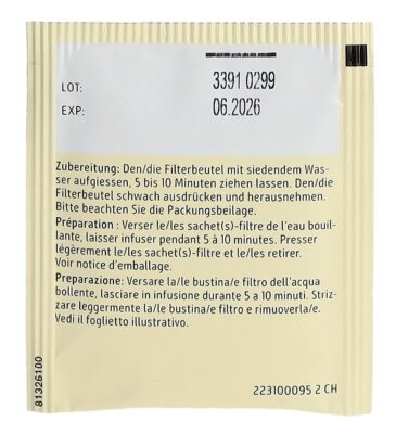 SIDROGA fleurs de camomille 20 sach 1.5 g