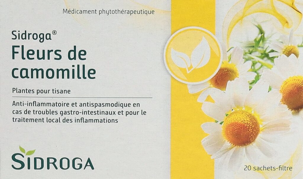 SIDROGA fleurs de camomille 20 sach 1.5 g