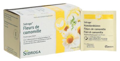 SIDROGA fleurs de camomille 20 sach 1.5 g