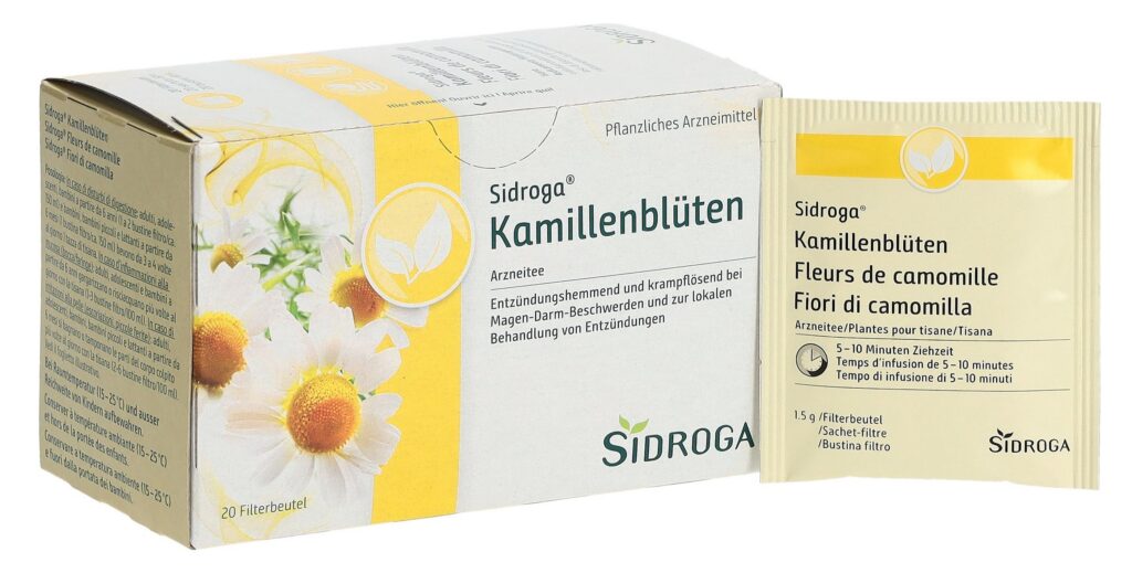 SIDROGA fleurs de camomille 20 sach 1.5 g