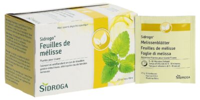 SIDROGA feuilles de mélisse 20 sach 1.5 g