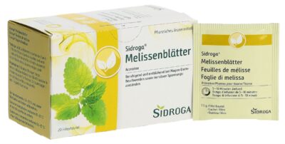 SIDROGA feuilles de mélisse 20 sach 1.5 g