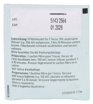 SIDROGA feuilles de menthe poivrée 20 sach 1.5 g