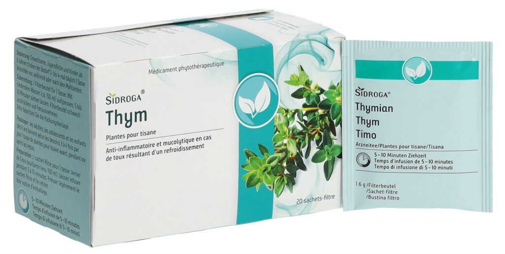 SIDROGA thym 20 sach 1.6 g