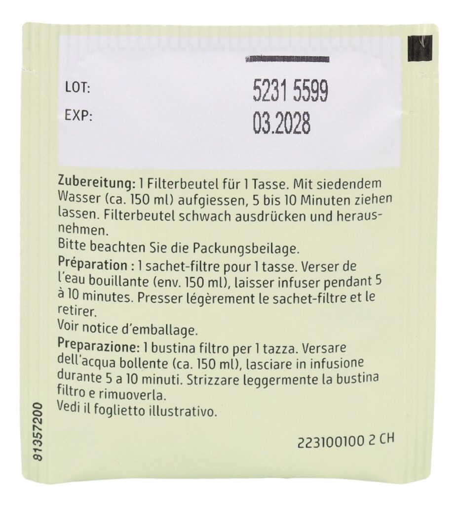 SIDROGA fleurs de tilleul 20 sach 1.8 g