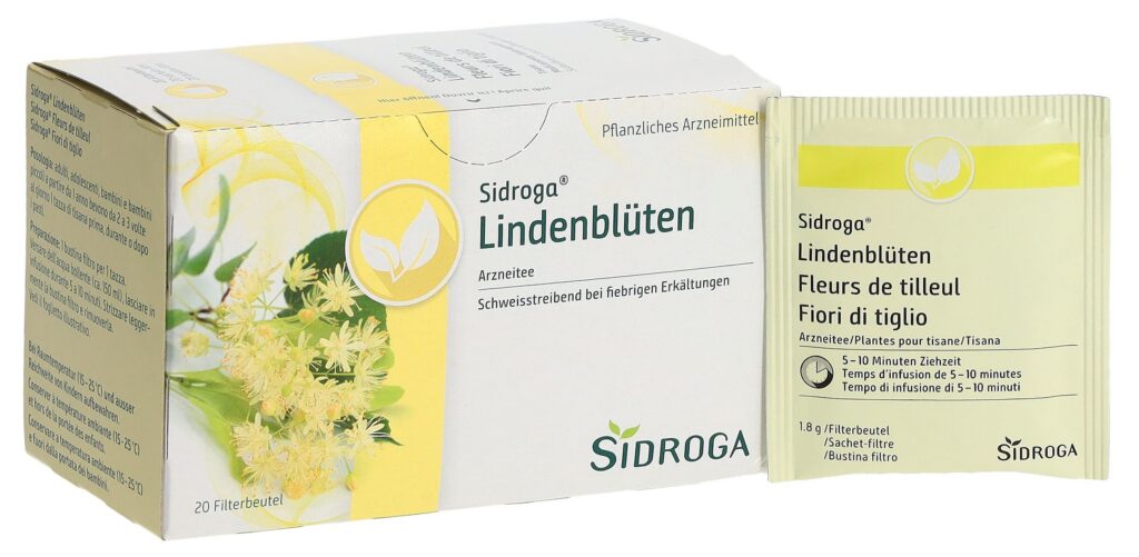 SIDROGA fleurs de tilleul 20 sach 1.8 g