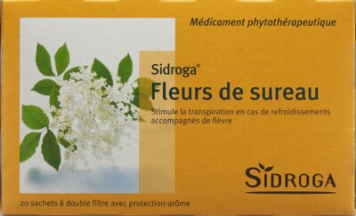 SIDROGA fleurs de sureau 20 sach 1 g
