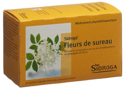 SIDROGA fleurs de sureau 20 sach 1 g