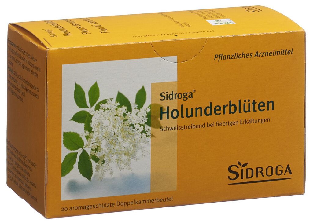 SIDROGA fleurs de sureau 20 sach 1 g