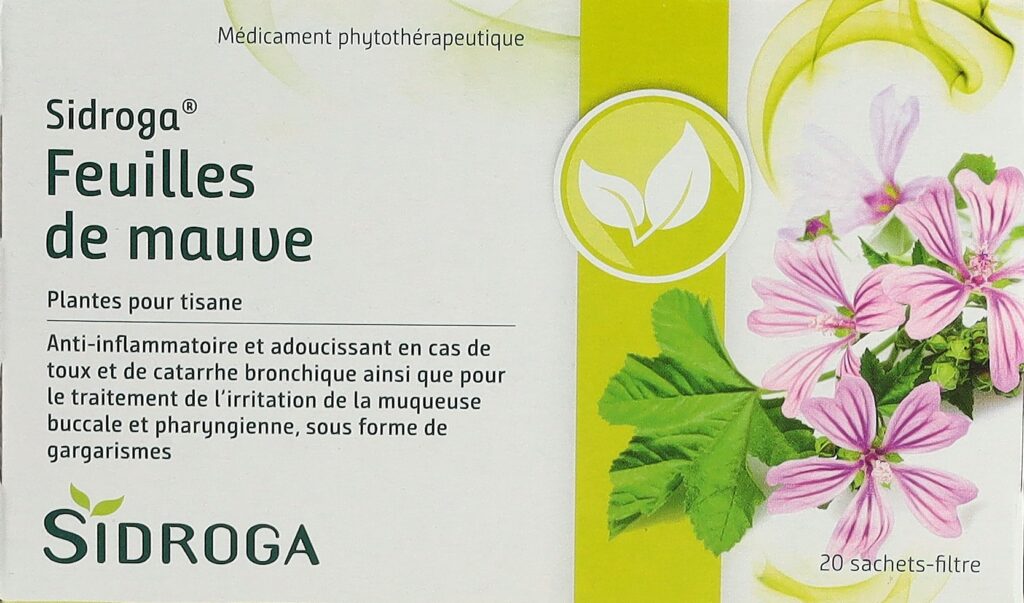 SIDROGA feuilles de mauve 20 sach 0.9 g