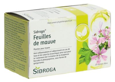 SIDROGA feuilles de mauve 20 sach 0.9 g