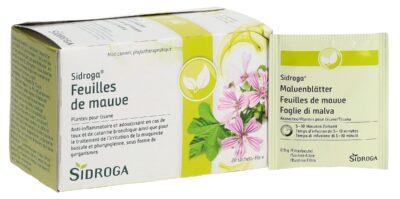 SIDROGA feuilles de mauve 20 sach 0.9 g