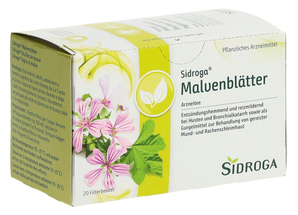 SIDROGA feuilles de mauve 20 sach 0.9 g